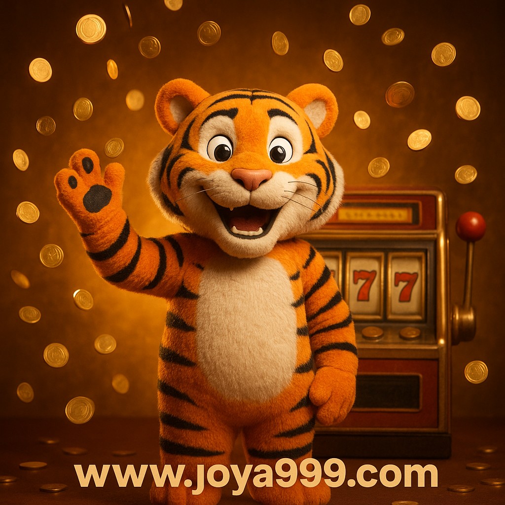 আর্কেড জয়ের উত্তেজনায় উদ্দীপিত এক বাঘশাবক